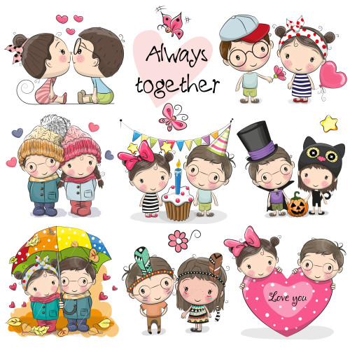 Gyerekek falmatrica csomag gyerekszobába | 26 db-os szett | 70 cm x 45 cm-től