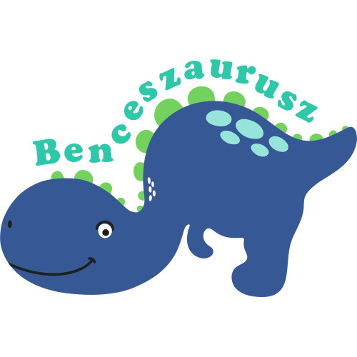 Tyrannosaurus-rex névre szóló falmatrica, óriás