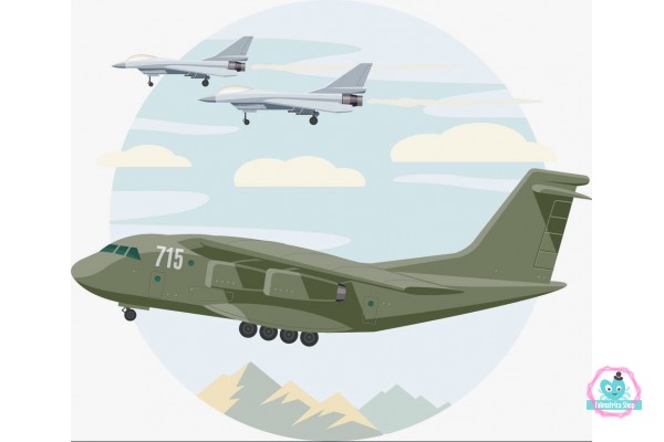 II. Világháború, Air Force repülős poszter - 200 cm x 170 cm