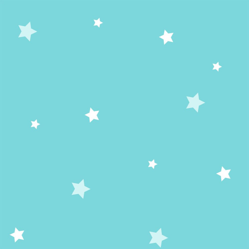 Csillagos tapéta, türkiz | 50 cm x 250 cm Csillagos tapéta, türkiz | 50 cm x 250 cm
