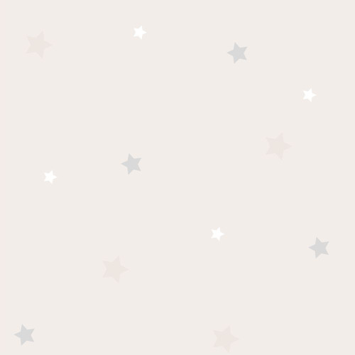 Csillagos tapéta, cappuccino | 50 cm x 250 cm