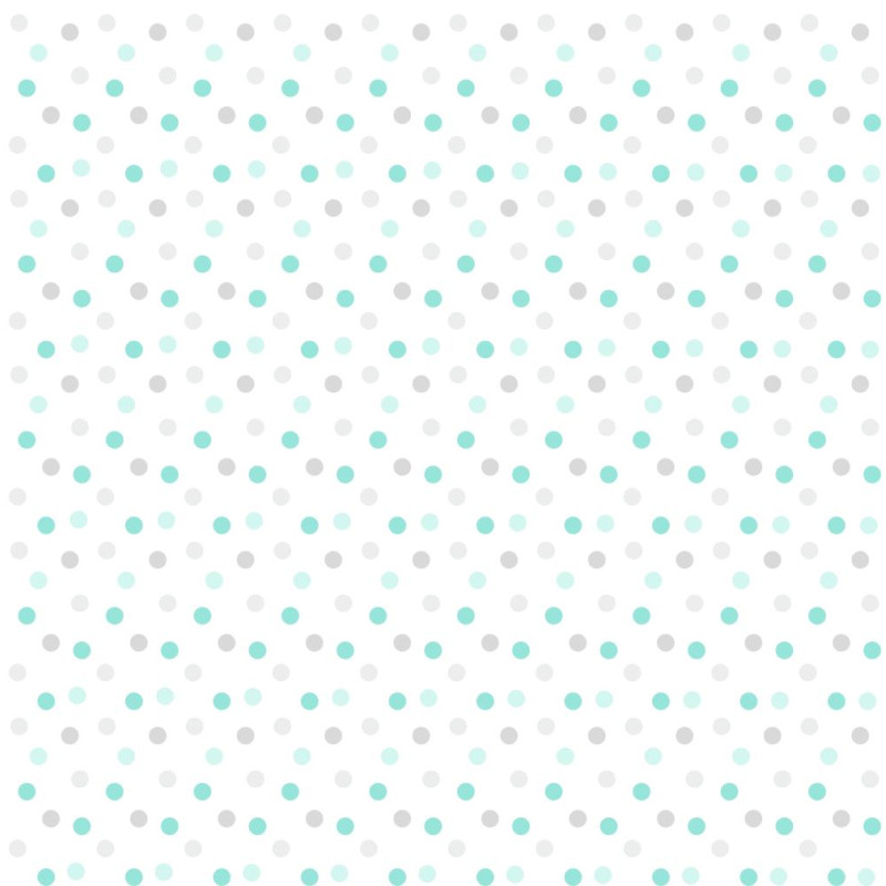 Pöttyös modern tapéta, menta| 50 cm x 250 cm Pöttyös modern tapéta, menta| 50 cm x 250 cm