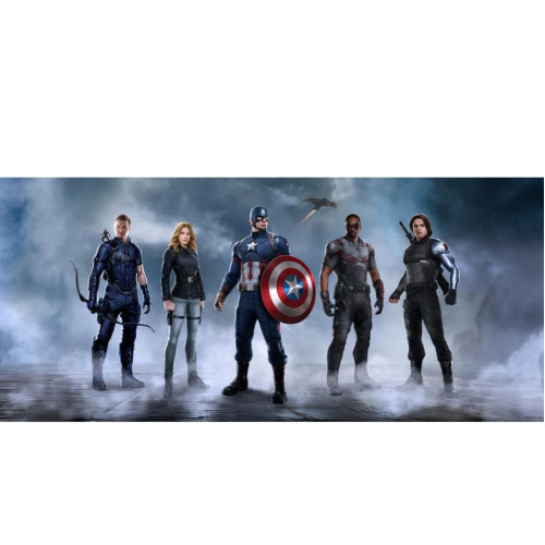 Amerika kapitánya poszter, fekvő 202 cm x 90 cm