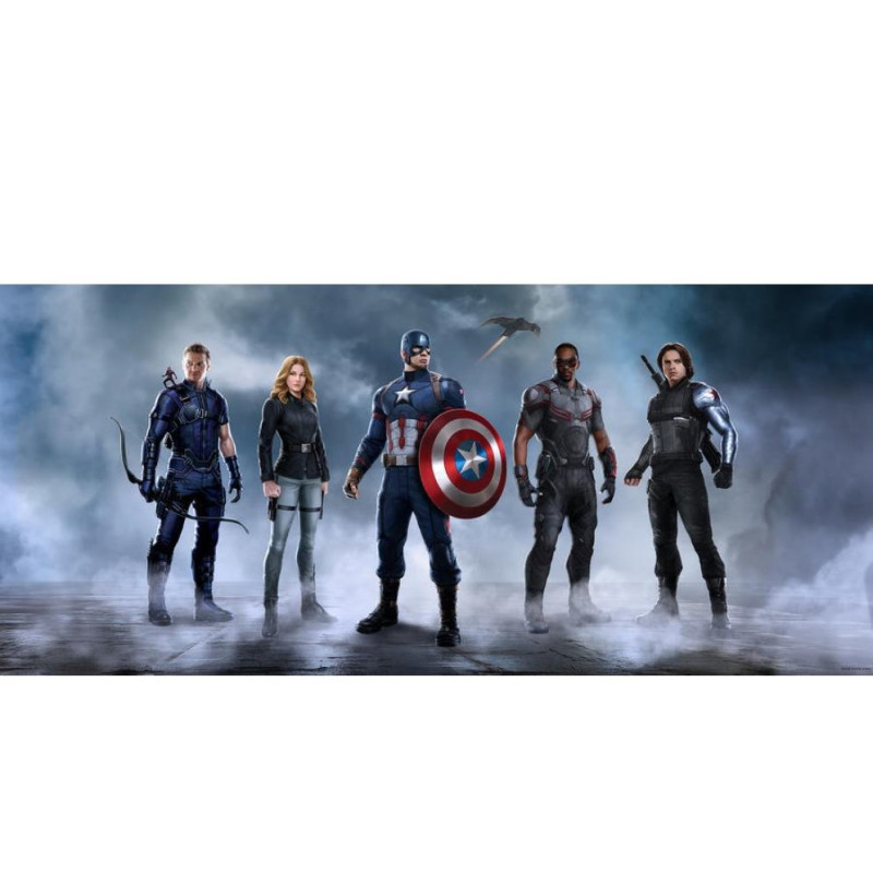 Amerika kapitánya poszter, fekvő 202 cm x 90 cm