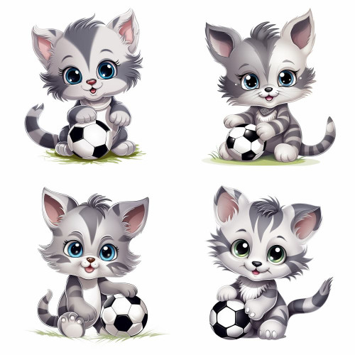 Focis cicás falmatrica | 8 + 24 db-os szett | 80 cm x 80 cm