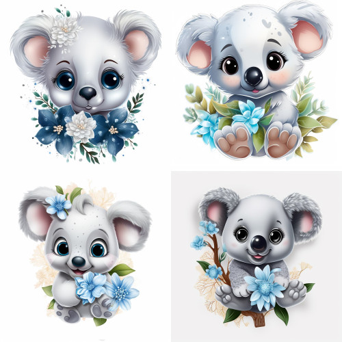 Koalamacis falmatrica | 8 + 24 db-os szett | 80 cm x 80 cm Koalamacis falmatrica | 8 + 24 db-os szett | 80 cm x 80 cm