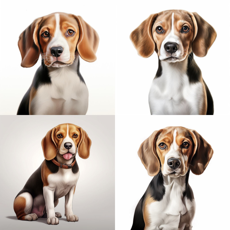 Élethű Beagle kutyás falmatrica | 8 + 12 db-os szett | 80 cm x 80 cm Élethű Beagle kutyás falmatrica | 8 + 12 db-os szett | 80 cm x 80 cm
