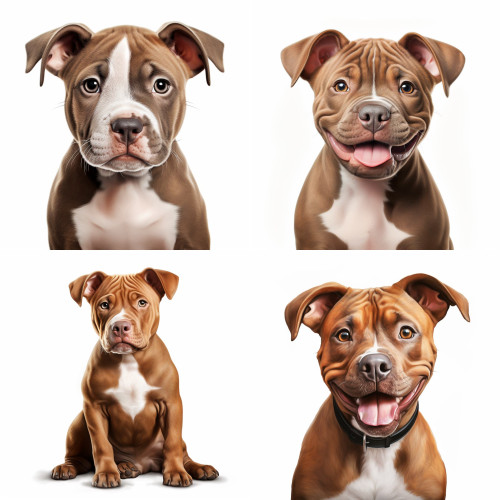 Pitbull fejes falmatrica | 8 + 12 db-os szett | 80 cm x 80 cm