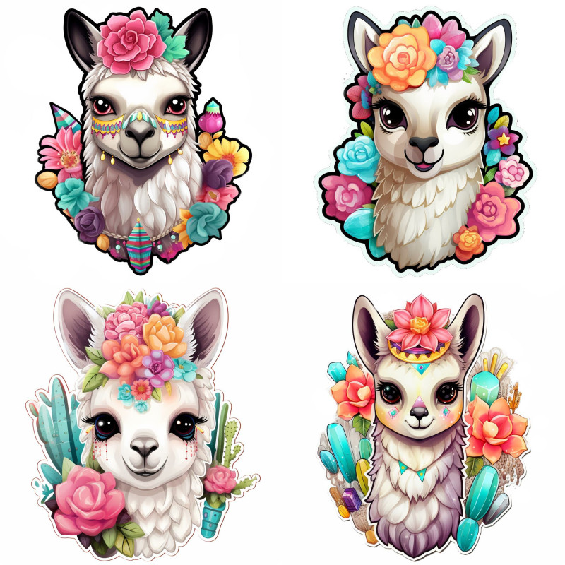 Lámás falmatrica | 8 + 24 db-os szett | 80 cm x 80 cm