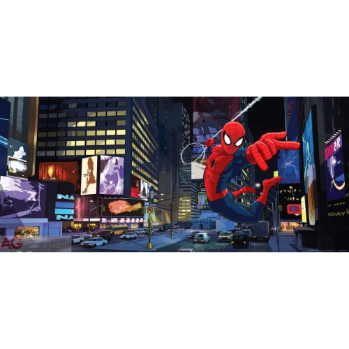 Pókemberes gyerekszoba poszter, 202 cm x 90 cm