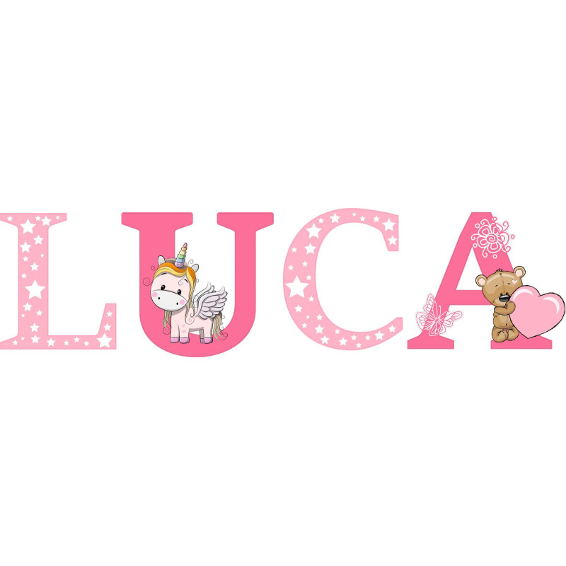L betű falmatrica | 16 cm magas