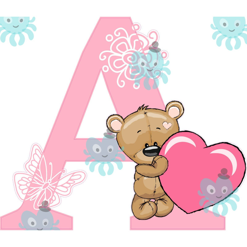 A betű falmatrica | 16 cm magas