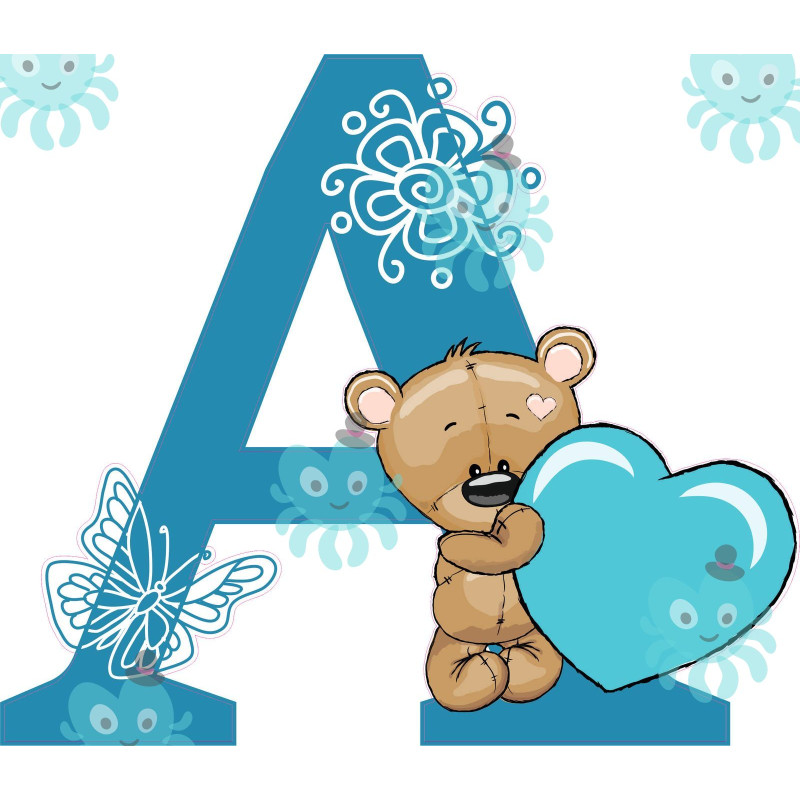 A betű falmatrica | 16 cm magas