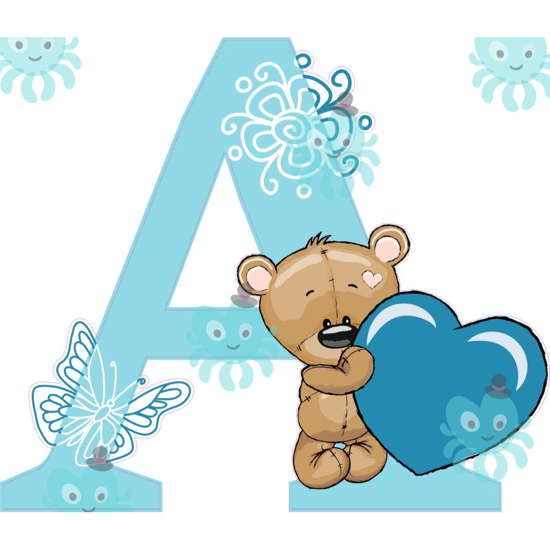 A betű falmatrica | 16 cm magas