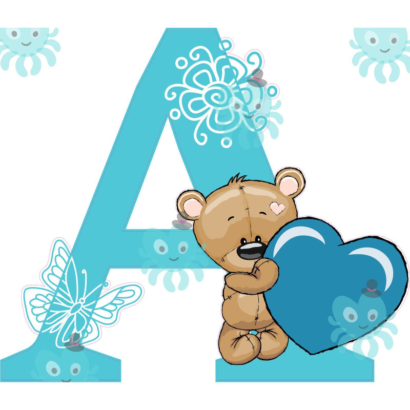 A betű falmatrica | 16 cm magas