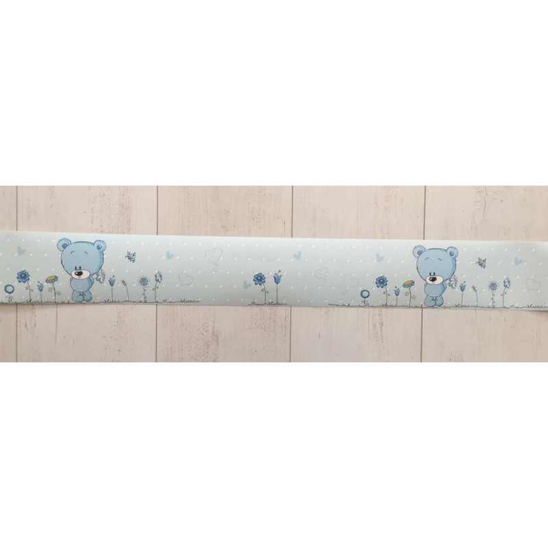 Kék macis bordűr | 500 cm x 10 cm