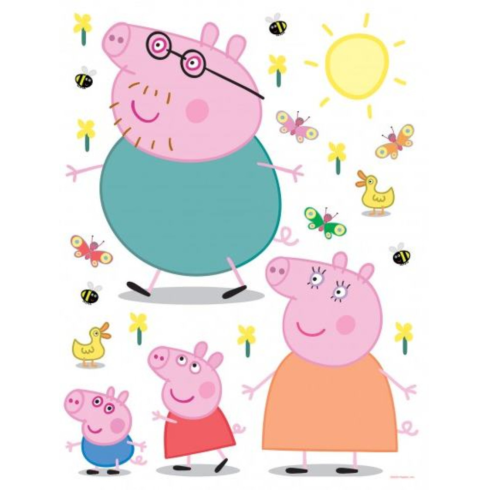 Peppa Malac falmatrica | 85 cm x 65 cm