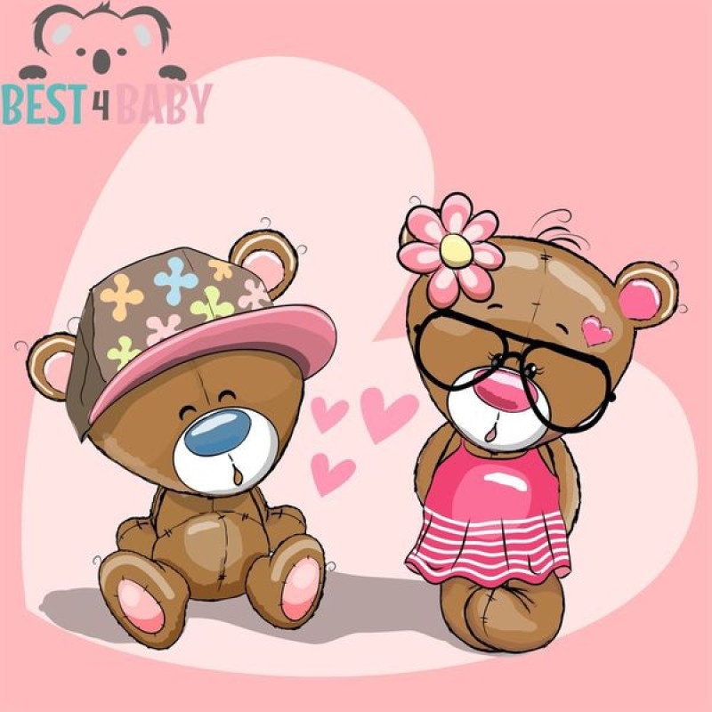 Szíves macis poszter | 75 cm x 75 cm-től Szíves macis poszter | 75 cm x 75 cm-től