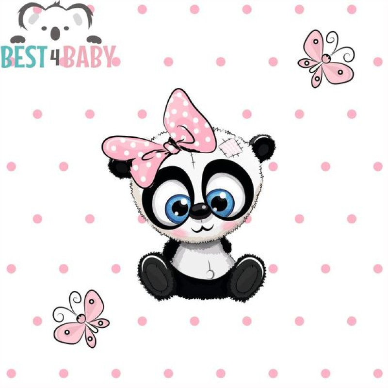 Pandamacis poszter | 75 cm x 75 cm-től