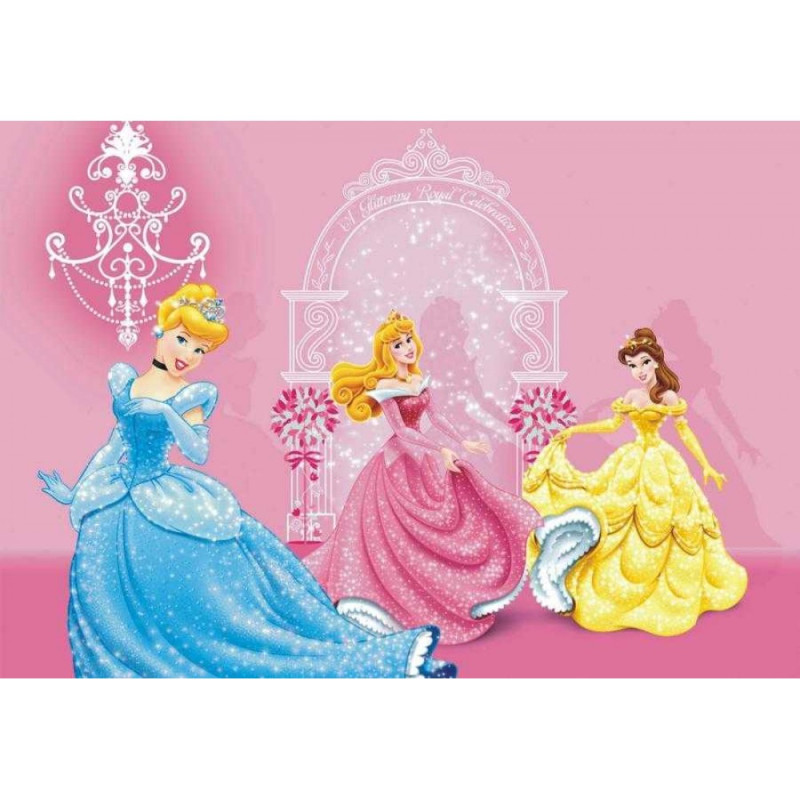 Disney Hercegnők pink poszter 160 cm x 115 cm Disney Hercegnők pink poszter 160 cm x 115 cm