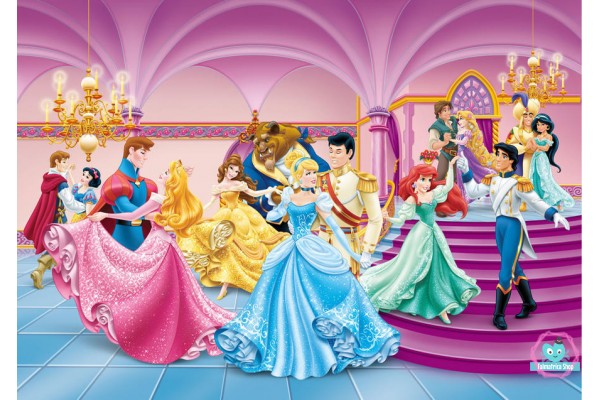 Disney Hercegnős poszter 255 cm x 180 cm