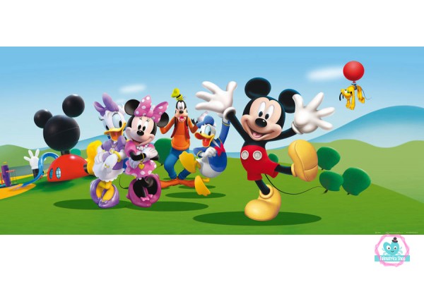 Minnie és Mickey fekvő poszter 202 cm x 90 cm