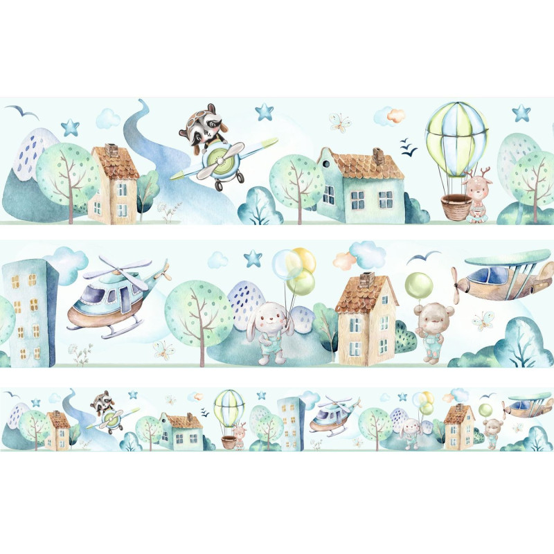 Boy's World prémium bordűr | 500 cm x 14 cm