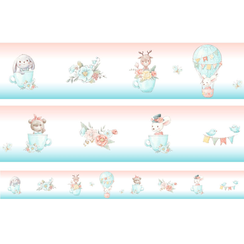 Friends andamp; Peace prémium bordűr II. | 500 cm x 14 cm