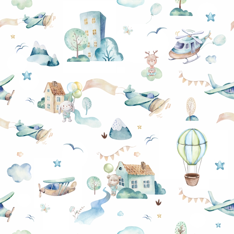 Boy's World prémium tapéta | 50 cm x 250 cm