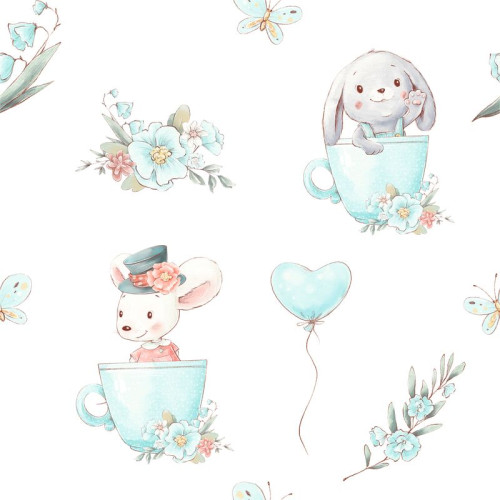 Friends andamp; Peace prémium tapéta, nagy mintás | 50 cm x 250 cm