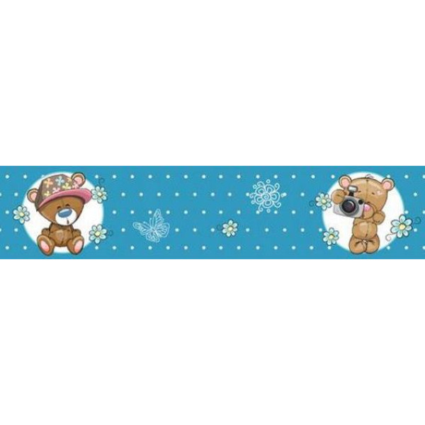 Macis kék bordűr | 500 cm x 10 cm Macis kék bordűr | 500 cm x 10 cm