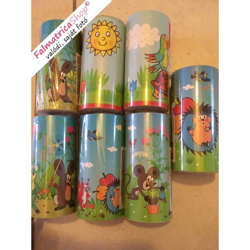 Kisvakondos öntapadós bordűr | 500 cm x 14 cm