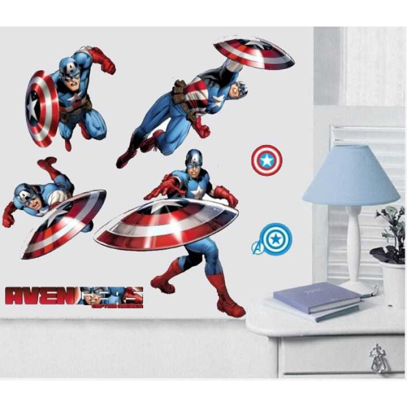 Amerika kapitánya | 85 cm x 65 cm