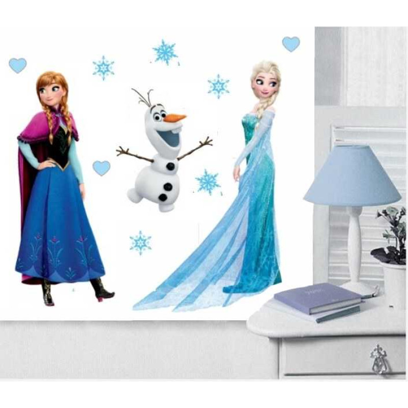 Jégvarázs faldekoráció | 30 cm x 30 cm