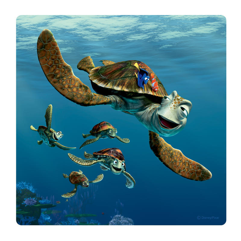 Némós, teknősös falikép Némós, teknősös falikép