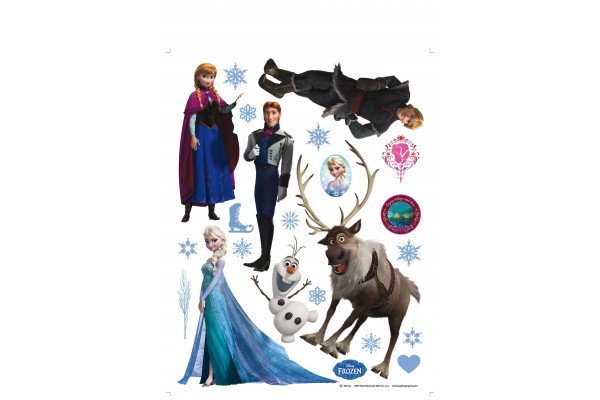 Jégvarázs, Frozen, Elsa falmatrica |  85  cm x 65 cm
