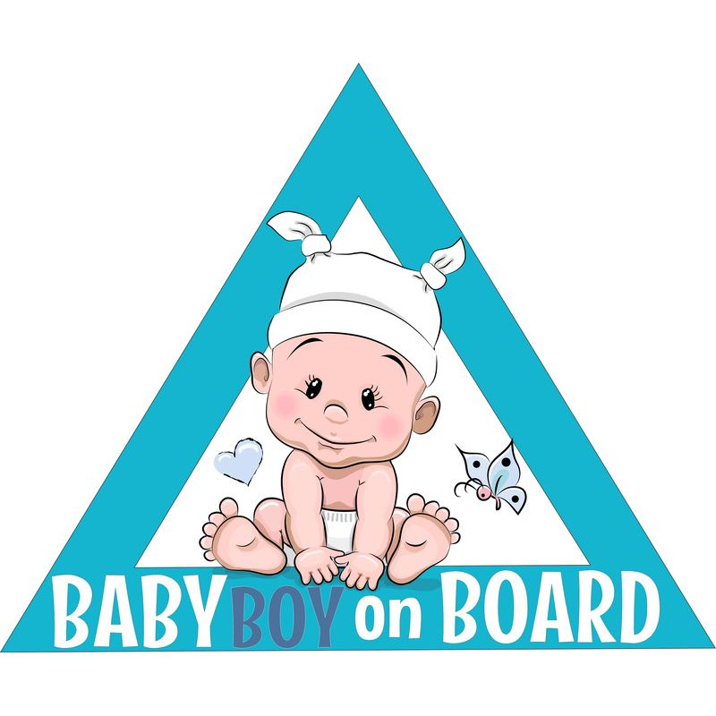 Baby Boy on board kisfiú babamatrica