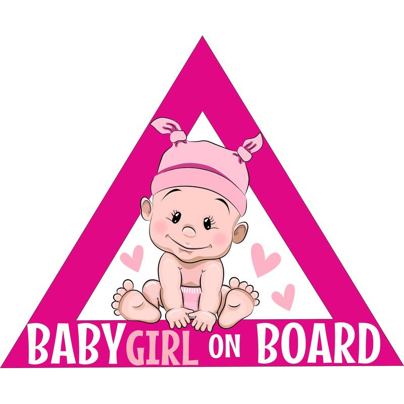 Baby girl on board babamatrica Baby girl on board babamatrica