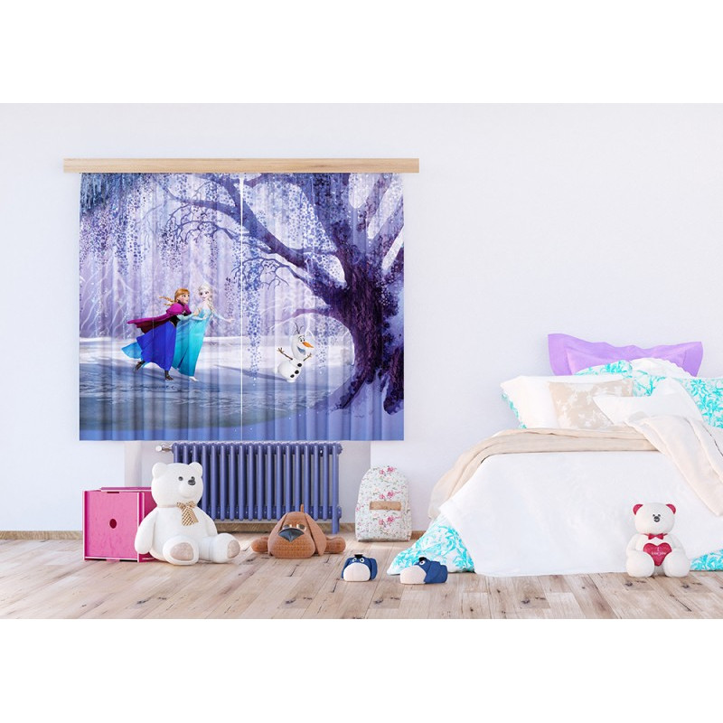 Jégvarázs függöny, lány szobába | 180 cm x 160 cm