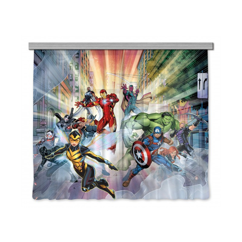 Marvel Bosszúállók függöny, gyerek | 180 cm x 160 cm
