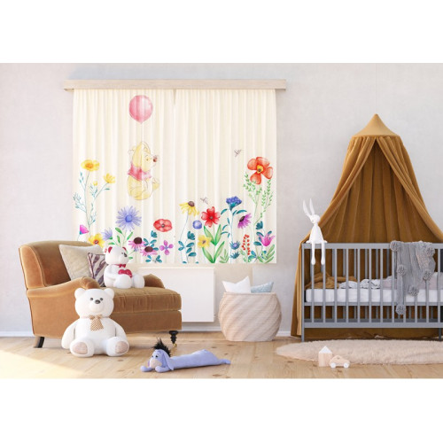 Micimackós gyerekfüggöny | 180 cm x 160 cm