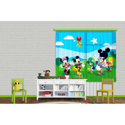 Minnie, Mickey függöny | 180 cm x 160 cm