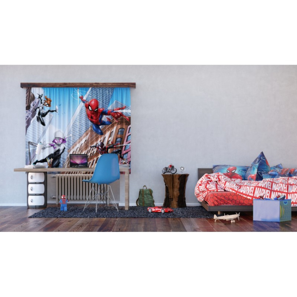 Pókember gyerek függöny | 180 cm x 160 cm
