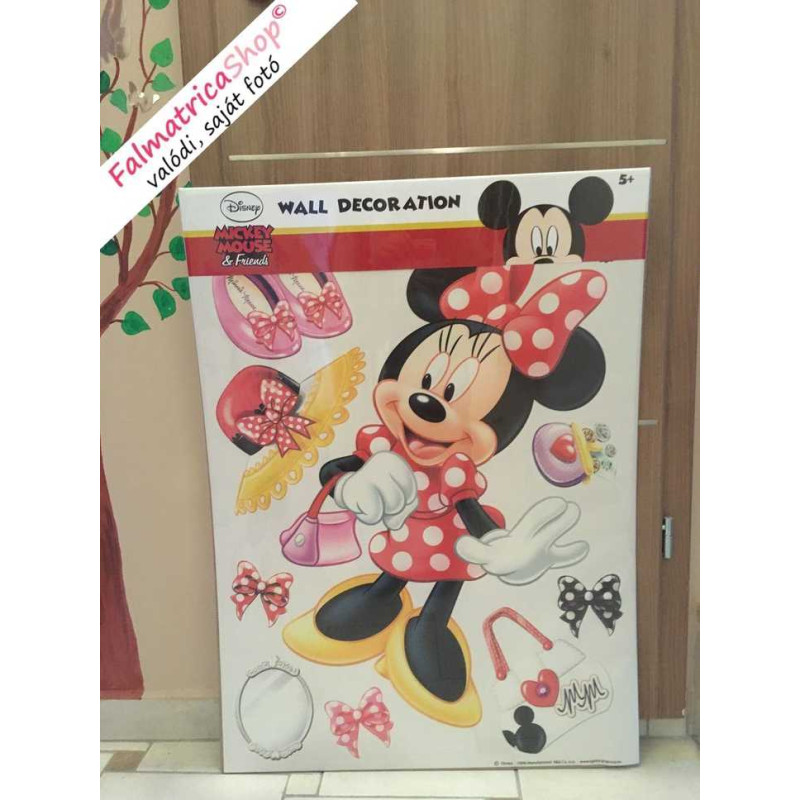 Minnie egér falmatrica | 85 cm x 65 cm