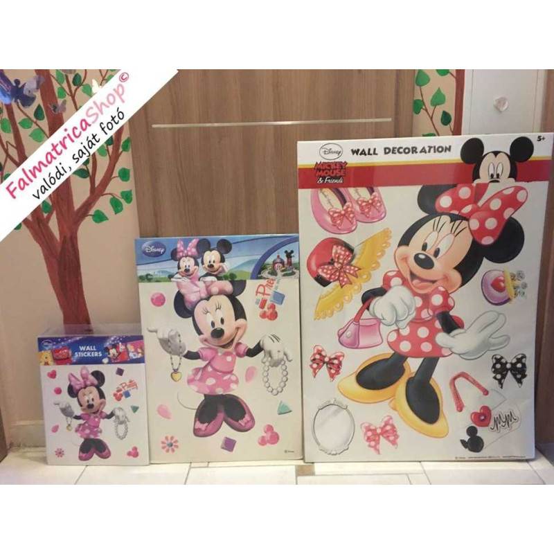 Minnie egér matrica falra | 85 cm x 65 cm