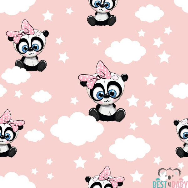 Pandamacis gyerekszoba tapéta | 50 cm x 250 cm Pandamacis gyerekszoba tapéta | 50 cm x 250 cm