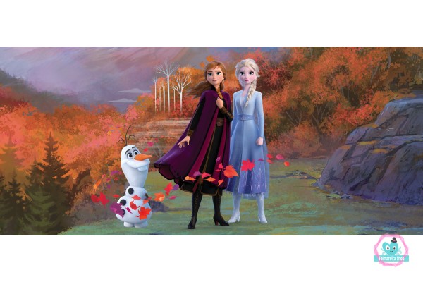 Jégvarázs 2. Olaf, Elsa, Anna poszter 202 cm x 90 cm