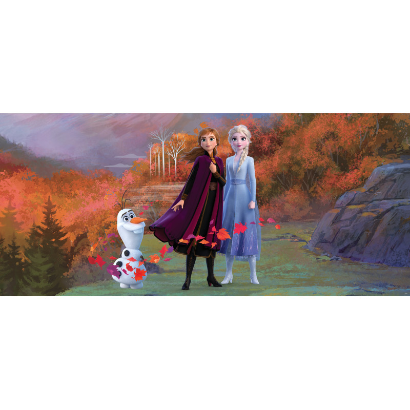 Jégvarázs 2. Olaf, Elsa, Anna poszter 202 cm x 90 cm