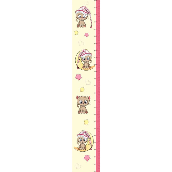 Cicás magasságmérős falmatrica | 150 cm magasságig