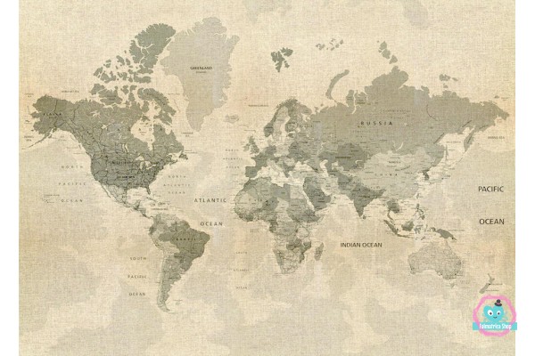 Föld térkép poszter